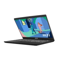 MSI Modern 14 C7M-427XFR AMD Ryzen™ 7 7730U Ordinateur portable 35,6 cm (14") Full HD 16 Go DDR4-SDRAM 512 Go SSD Wi-Fi 6E (802.11ax) DOS gratuit Noir - 9