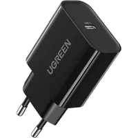 Ugreen 10191 chargeur d'appareils mobiles Universel Noir Secteur Charge rapide Intérieure