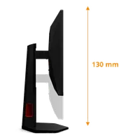 AOC G4 25G4KUR écran plat de PC 62,2 cm (24.5") 1920 x 1080 pixels Full HD LED Noir, Rouge - 3