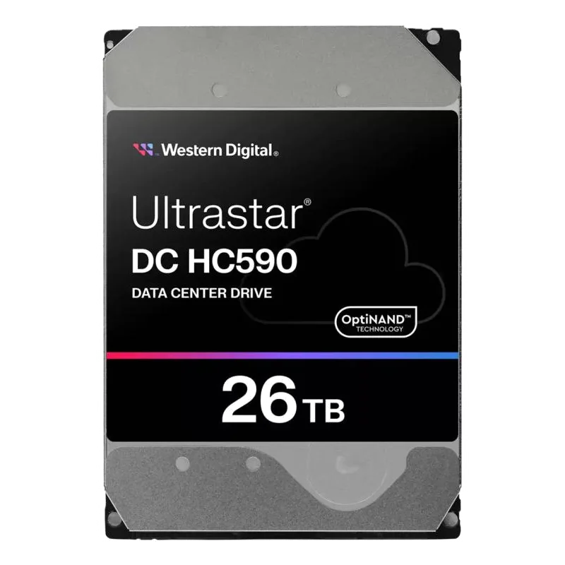 Western Digital HDD Ultrastar DC HC590 - 26 To -WUH722626ALE6L4