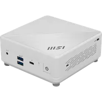 MSI Cubi 5 1M-614EU Intel Core 3 100U 8 Go DDR5-SDRAM 512 Go SSD Windows 11 Home Mini PC Blanc - 1