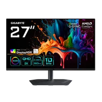 GIGABYTE MO27Q3 Moniteur Gaming OLED 27” QHD - 2560 x 1440, 360Hz, 0.03ms, 250 cd/m², G-Sync Compatible, FreeSync Premium Pro, Display HDR True Black 400, HDMI 2.1, DisplayPort 1.4 - 1