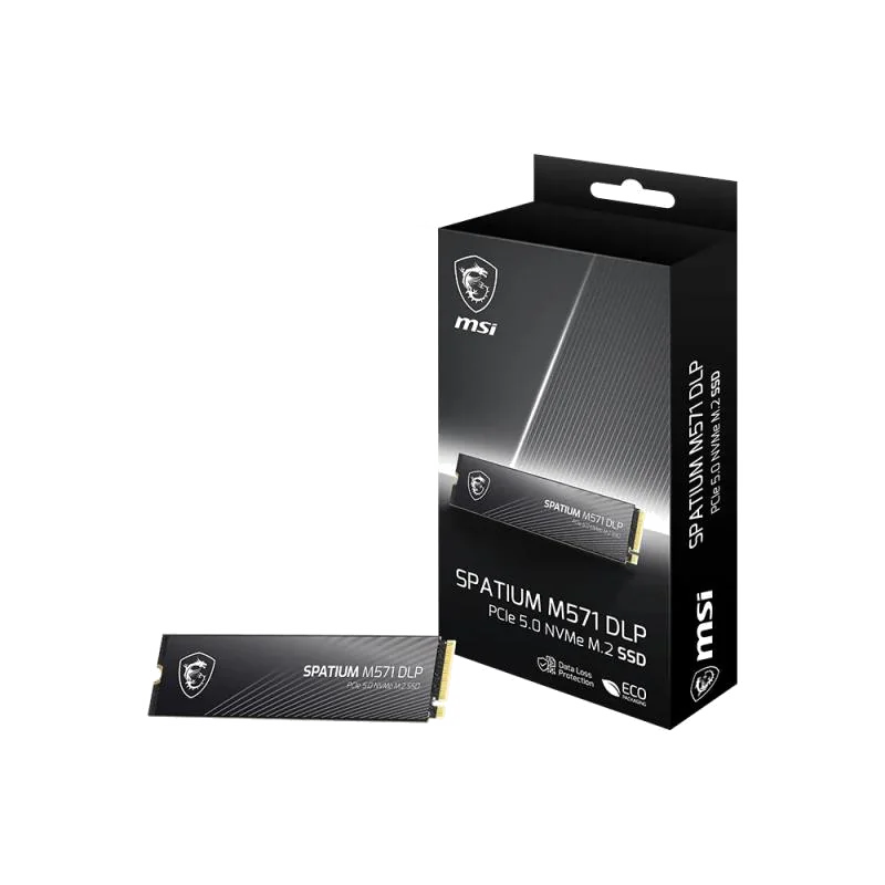 MSI SPATIUM M571 DLP PCIe 5.0 NVMe M.2 2TB 2 To PCI Express 5.0 3D NAND