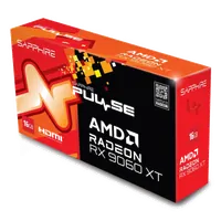 Sapphire PULSE AMD Radeon RX 9060 XT 16GB GPU 16 Go GDDR6 - 6