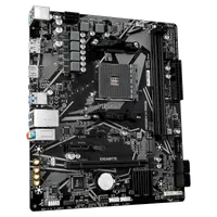 GIGABYTE A520M H ARGB Carte Mère – Compatible avec processeurs AMD Ryzen Série 5000, jusqu’à 5100 MHz DDR4 (OC), M.2 PCIe 3.0 x4, LAN 1 GbE, USB 3.2 Gen 1 - 3