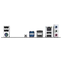 GIGABYTE B840M H Carte Mère - Processeurs AMD Ryzen 9000, VRM 5+2+2 phases, jusqu’à 7200MHz DDR5 (O.C), 1xPCIe 4.0 M.2, LAN 1GbE, USB 3.2 Gen 1 - 4