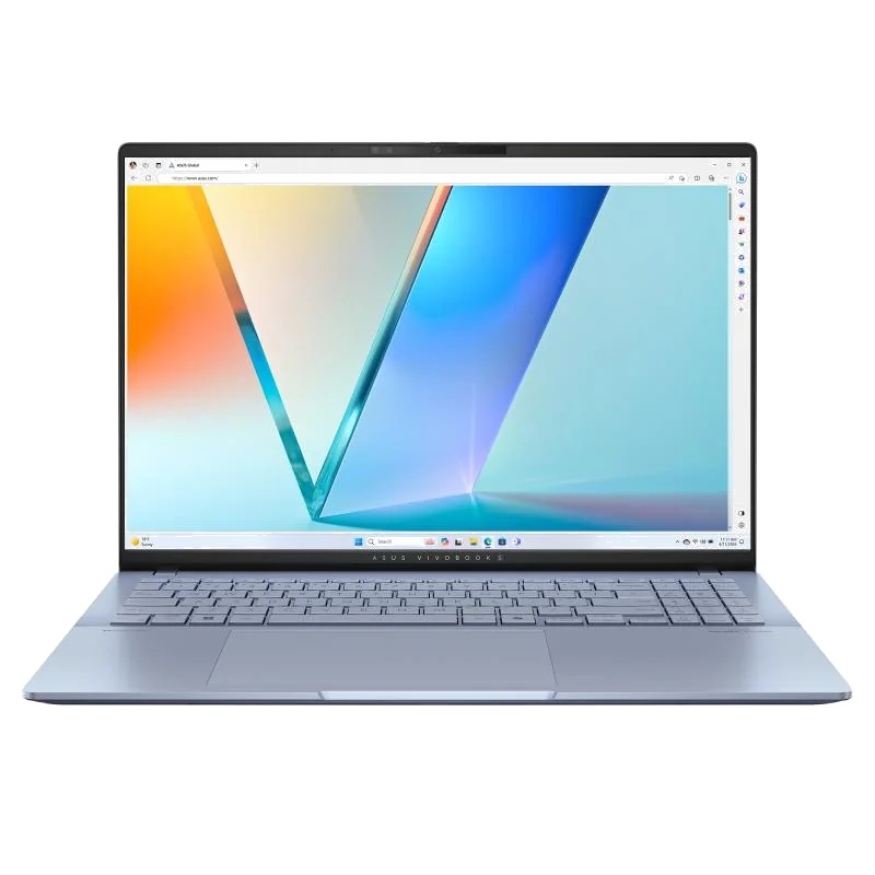 ASUS Vivobook S16 OLED S5606CA-RI149X Intel Core Ultra 5 225H Ordinateur portable 40,6 cm (16") 3K 32 Go LPDDR5x-SDRAM 512 Go SSD Wi-Fi 7 (802.11be) Windows 11 Pro Bleu