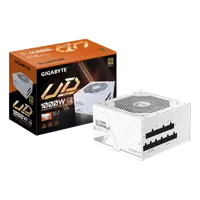 GIGABYTE UD1000GM PG5 V2 ICE Bloc d’Alimentation – PCIe Gen 5.1, 80 PLUS Gold, Conception entièrement modulaire, Ventilateur 120 mm, Compatible ATX 3.1, Prise EU - 1