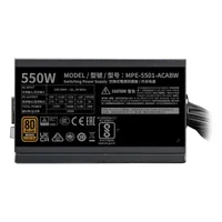 COOLER MASTER MWE 550W V3 ATX 3.1 - 80+ BRONZE - 550 WATTS - 4