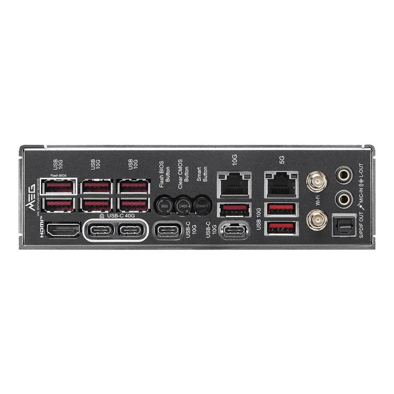 MSI MEG X870E ACE MAX carte mère AMD X870E Emplacement AM5 ATX