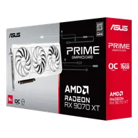 ASUS Prime -RX9070XT-O16G-WHITE AMD Radeon RX 9070 XT 16 Go GDDR6 - 12