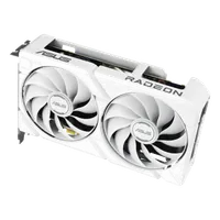 ASUS Dual -RX9060XT-16G-WHITE AMD Radeon RX 9060 XT 16 Go GDDR6 - 12