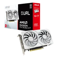 ASUS Dual -RX9060XT-16G-WHITE AMD Radeon RX 9060 XT 16 Go GDDR6 - 15