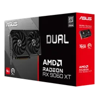 ASUS Dual -RX9060XT-16G AMD Radeon RX 9060 XT 16 Go GDDR6 - 12
