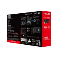 ASUS Dual -RX9060XT-16G AMD Radeon RX 9060 XT 16 Go GDDR6 - 14