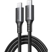 UGREEN Câble Renforcé 1m USB-C > USB-C Noir PD 60W Nylon *15373