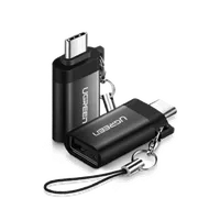 Ugreen 50283 changeur de genre de câble USB C USB A Noir