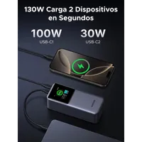 Ugreen 20000mAh 130W Fast Charging Powerbank Lithium Gris - 17