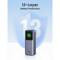 Ugreen 25000mAh 200W Fast Charging Powerbank Gris - 8