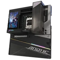 GIGABYTE X870E AORUS XTREME X3D AI TOP Carte Mère - Prend en charge les processeurs AMD Ryzen série 9000, VRM 24+2+2 phases, jusqu’à 9000MHz DDR5 (O.C.), 2xPCIe 5.0 M.2 + 3xPCIe 4.0 M.2, Wi-Fi 7, LAN 10GbE, USB 4 - 3