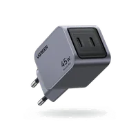 Ugreen 35008 chargeur d'appareils mobiles Universel Gris Secteur Charge rapide Intérieure - 2