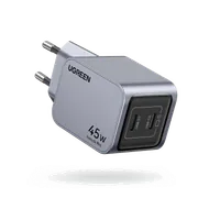 Ugreen 35008 chargeur d'appareils mobiles Universel Gris Secteur Charge rapide Intérieure - 3