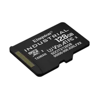 Kingston Technology Carte 128GB microSDXC Industrielle C10 A1 pSLC emballage individuel sans adaptateur