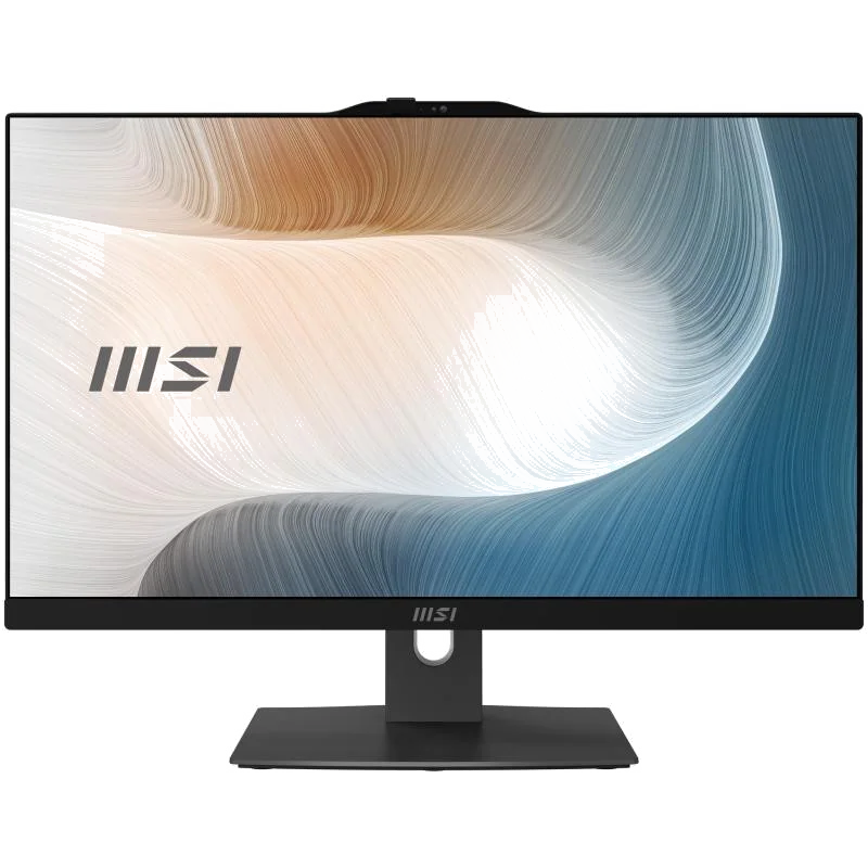 MSI Modern AM242TP 1M-1230EU Intel Core 3 100U 60,5 cm (23.8") 1920 x 1080 pixels Écran tactile PC All-in-One 8 Go DDR5-SDRAM 256 Go SSD Windows 11 Pro Wi-Fi 6E (802.11ax) Noir