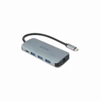 DICOTA D32062 hub & concentrateur USB Type-C Argent - 2