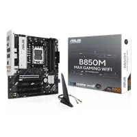 ASUS B850M MAX GAMING WIFI AMD B850 Emplacement AM5 micro ATX