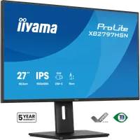 iiyama ProLite XB2797HSN-B1 écran plat de PC 68,6 cm (27") 1920 x 1080 pixels Full HD Noir