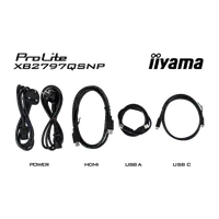 iiyama ProLite XB2797QSNP-B1 écran plat de PC 68,6 cm (27") 2560 x 1440 pixels Quad HD Noir - 24
