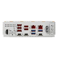 GIGABYTE X870E AERO X3D WOOD Carte Mère - Prend en charge les processeurs AMD Ryzen 9000, VRM numérique 16+2+2 phases, jusqu’à 9000Hz DDR5 (O.C.), 2xPCIe 5.0 + 2xPCIe 4.0, Wi-Fi 7, LAN 5GbE, USB 4 - 6