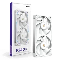 NZXT F240X Boitier PC Ventilateur 12 cm Blanc 1 pièce(s) - 1