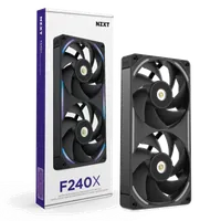NZXT F240X Boitier PC Ventilateur 12 cm Noir 1 pièce(s) - 1