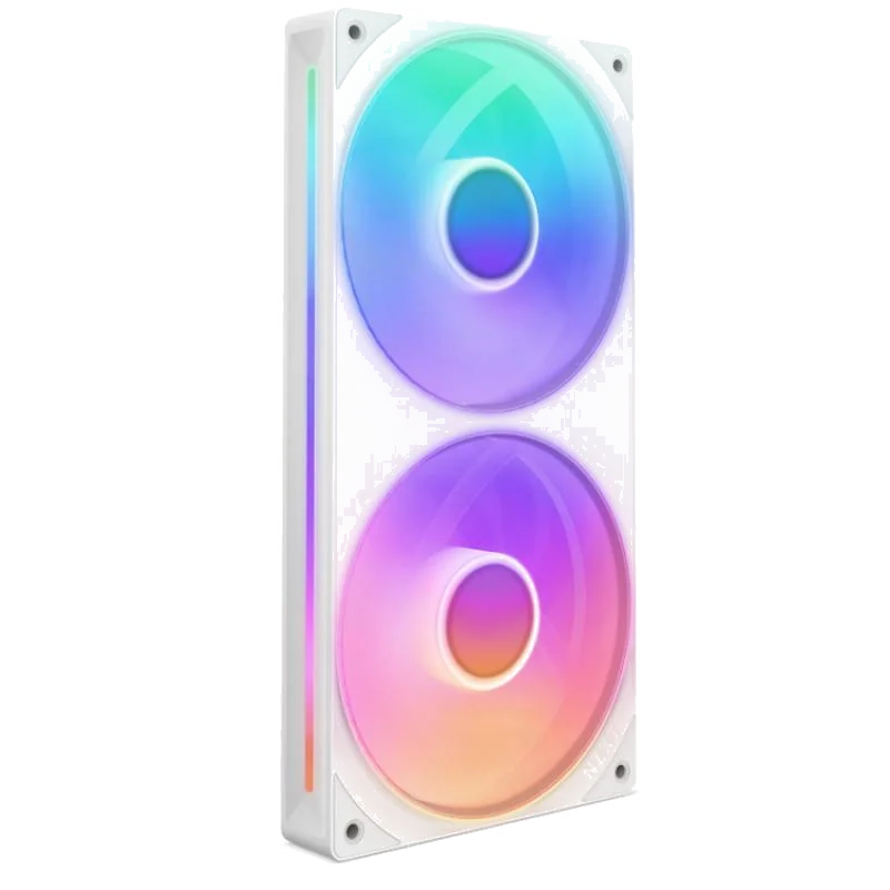 NZXT RF-U24HF-W1 système de refroidissement d?ordinateur Boitier PC Ventilateur Blanc