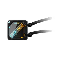 GIGABYTE GAMING 360 Refroidisseur Liquide pour CPU - 3x120 mm Ventilateurs ARGB, Mécanisme d'emboîtement coulissant, DAISY-CHAIN, Compatible Intel LGA 1851 et AMD AM5 - 5
