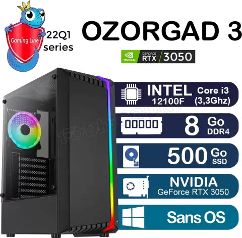 Unité Centrale Gaming Line Ozorgad 3 - Puissance et Performance