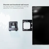 TooQ TQMPM4776 support pour unité centrale Support de CPU monté au mur Noir - 4