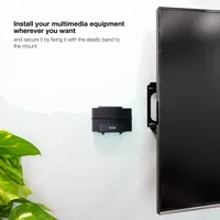 TooQ TQMPM4776 support pour unité centrale Support de CPU monté au mur Noir - 6