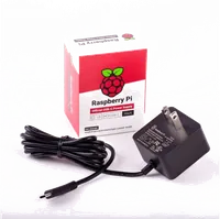 Alimentation Officielle USB-C 5V 3A pour Raspberry Pi 4 - Noir - 4