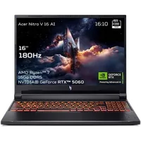 PC Portable Gamer Acer Nitro V 16 AI ANV16-42-R3JW - RTX 5060 - Ryzen 7 - 16 Go RAM - 512 Go SSD - 16" WUXGA 180Hz
