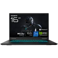 GIGABYTE Gaming A16 Ordinateur Portable - 16", 165Hz WUXGA, Intel Core i7-13620H, RTX 5060, 16Go DDR5, 1xSSD Gen4 1To, Win 11 Home, Garantie 2 Ans, Dolby Atmos, Gaming A16 CVHI3FR894SH