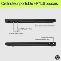 HP 15-fd1014nf - Ordinateur portable Intel Core Ultra 5 125H 15.6" Full HD 32Go RAM 1To SSD - 4