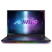 GIGABYTE AORUS MASTER 18 BZH Ordinateur Portable Gaming - 18,0“, 240Hz WQXGA, Intel Core 275HX, NVIDIA RTX 5090 GPU, 64Go DDR5 5600MHz, 2 x Gen4 1To SSD, Windows 11 Pro, Garantie 2 ans, AORUS MASTER 18 BZHC6FRD45SP