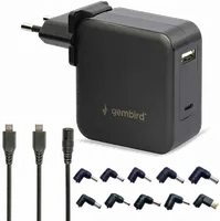 Chargeur Universel USB Type-C 60W Gembird NPA-PD60-01