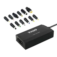 TooQ TQLC-100BS01M adaptateur de puissance & onduleur Auto/Indoor 100 W Noir