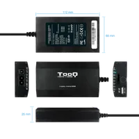 TooQ TQLC-100BS01M adaptateur de puissance & onduleur Auto/Indoor 100 W Noir - 4