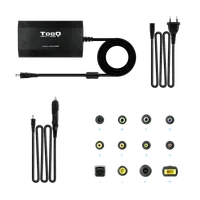 TooQ TQLC-100BS01M adaptateur de puissance & onduleur Auto/Indoor 100 W Noir - 5