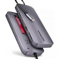 Axagon HMC-6GM2 - Hub USB-C 10Gbps avec HDMI, M.2 et Power Delivery 100W - 1